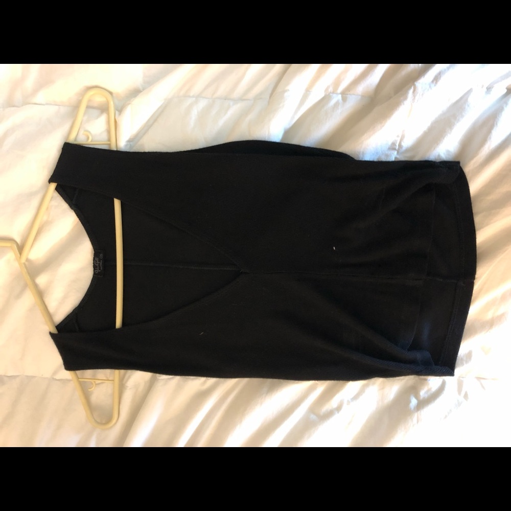 Black v neck